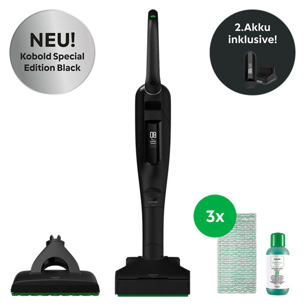 Kobold VK7 Akku-Staubsauger mit EB7 Elektrobürste
