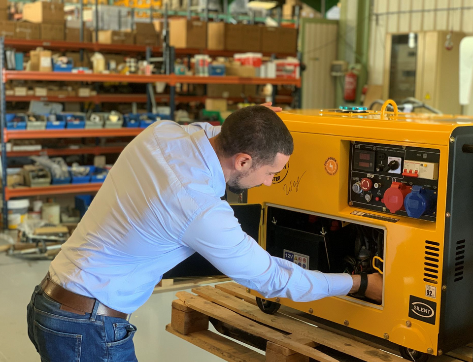 KOMPAK WAGNER Full Power 8 kVA Diesel 230&400V KW8000SE-T Stromaggregat