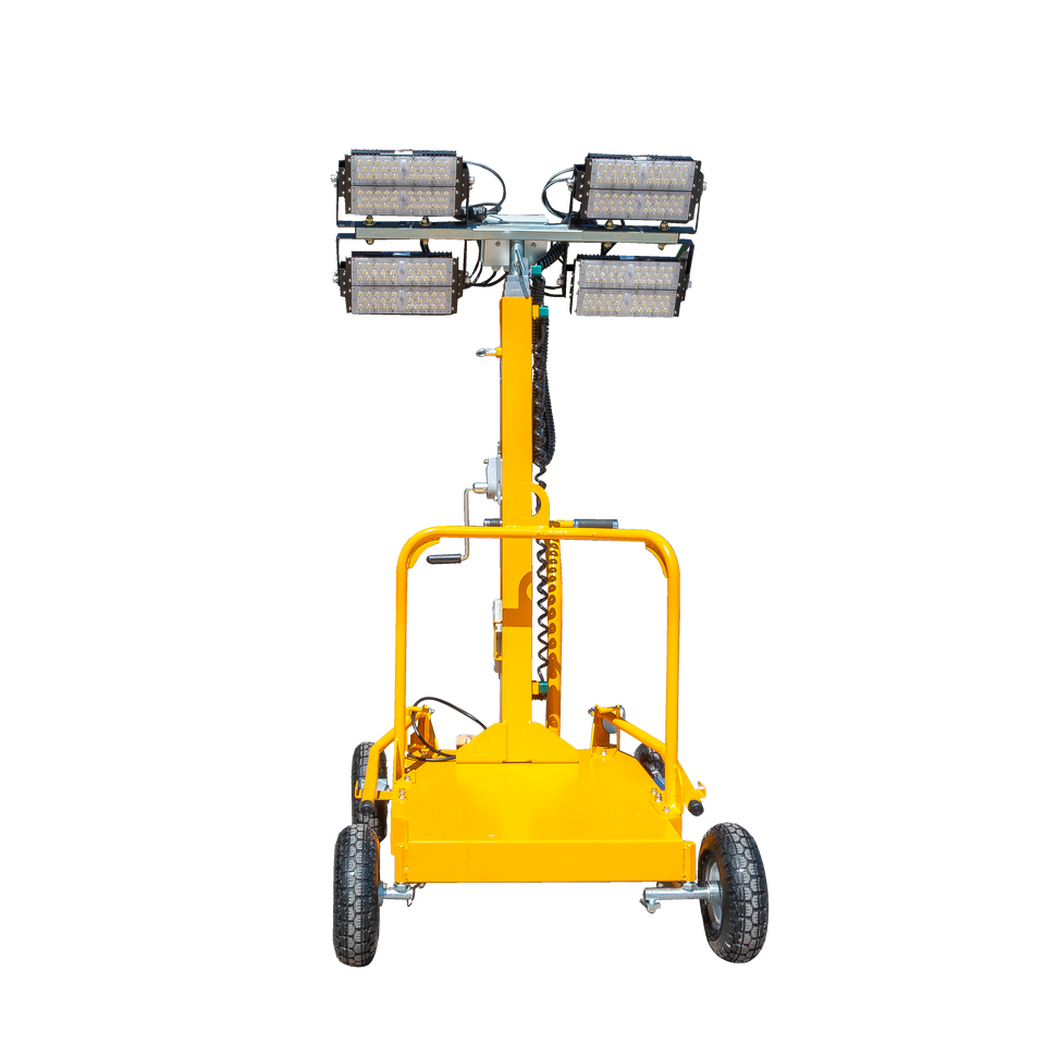 Lichtmast LT800-LED KOMPAK für 4.800 m² | mobiler Lampenmast