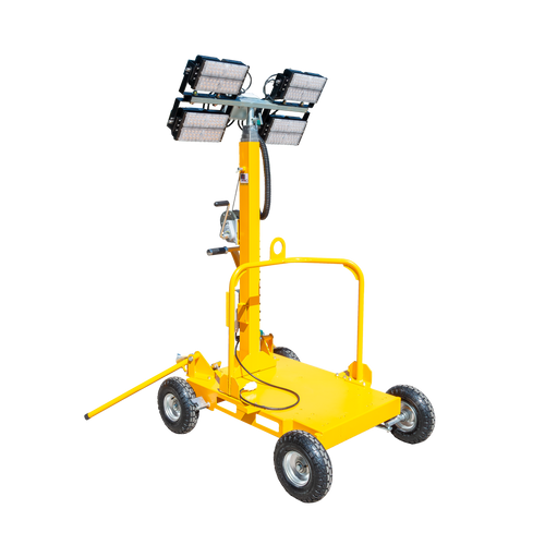 Lichtmast LT1200-LED KOMPAK für 6.000 m² | mobiler Lampenmast