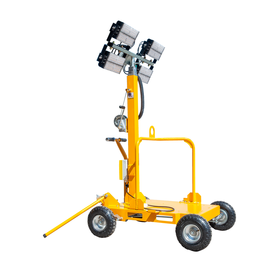 Lichtmast LT800-LED KOMPAK für 4.800 m² | mobiler Lampenmast