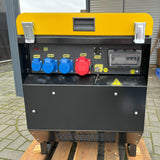 6,9kVA Atlas Copco Diesel Stromaggregat QEP S7 230 & 400 V