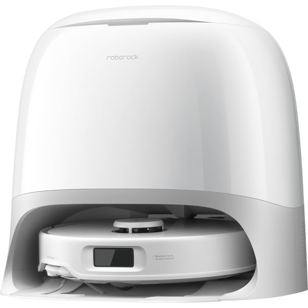 Roborock Qrevo Curv 5A1, Saugroboter (weiß, Mit Multifunktions-Dockingstation 3.0)