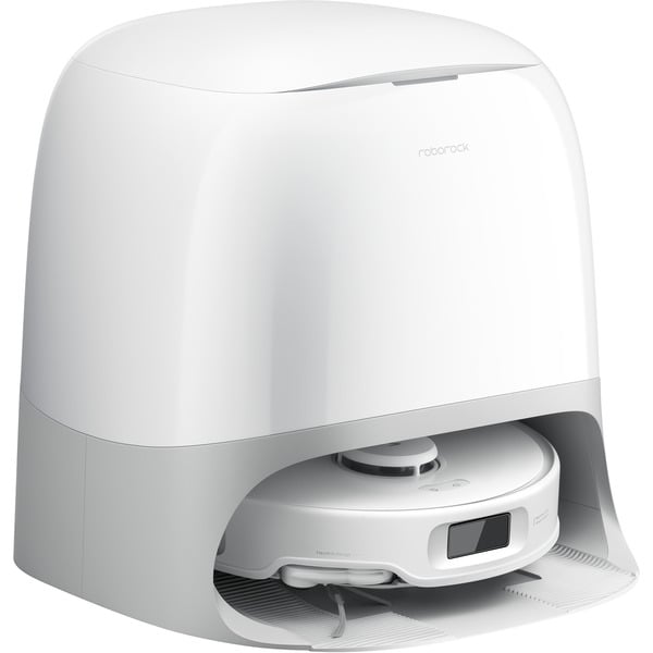 Roborock Qrevo Curv 5A1, Saugroboter (weiß, Mit Multifunktions-Dockingstation 3.0)