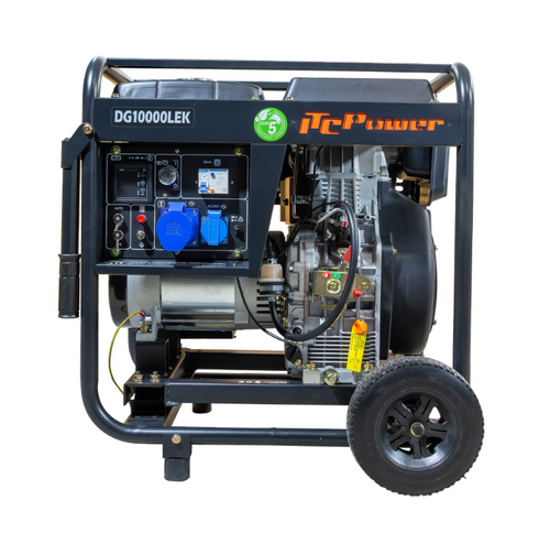 ITC POWER 8,5 kW Diesel DG10000LEK Stromaggregat Stromerzeuger
