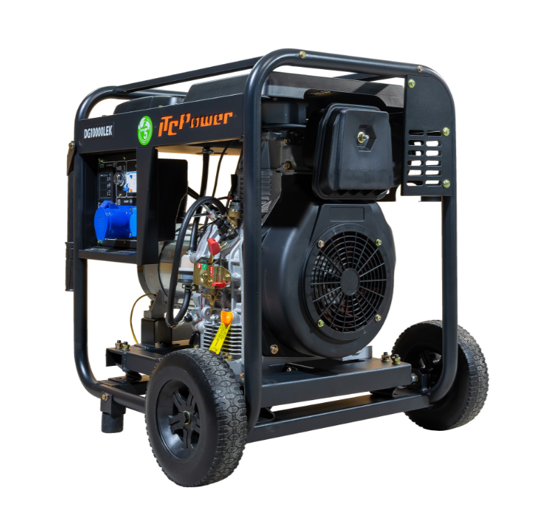ITC POWER 8,5 kW Diesel DG10000LEK Stromaggregat Stromerzeuger