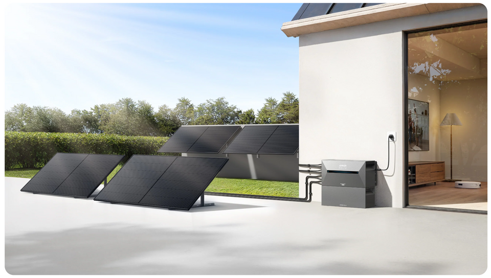 Anker SOLIX Solarbank 2 E1600 PRO System mit 1600Wh | All-in-One Balkonkraftwerk mit Speicher | 2400W PV-Input