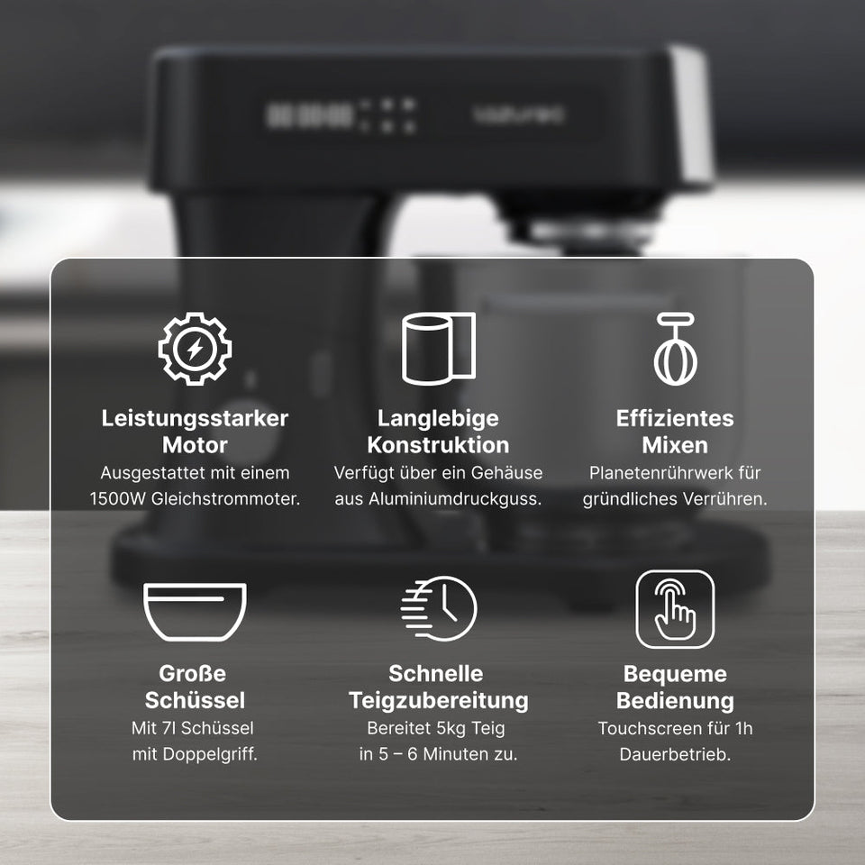 Lazurec Bakara Mix One – Deine Küchenmaschine für mehr Genuss, weniger Aufwand