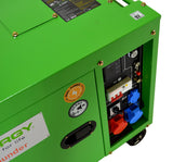 9 kvA Diesel NOT-STROMAGGREGAT STROMERZEUGER LEISE ENERGY