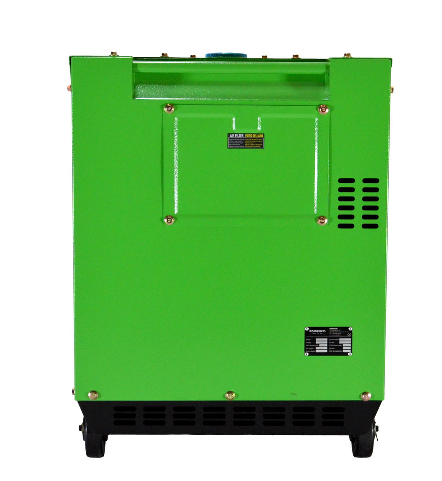 9 kvA Diesel NOT-STROMAGGREGAT STROMERZEUGER LEISE ENERGY