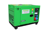 9 kvA Diesel NOT-STROMAGGREGAT STROMERZEUGER LEISE ENERGY