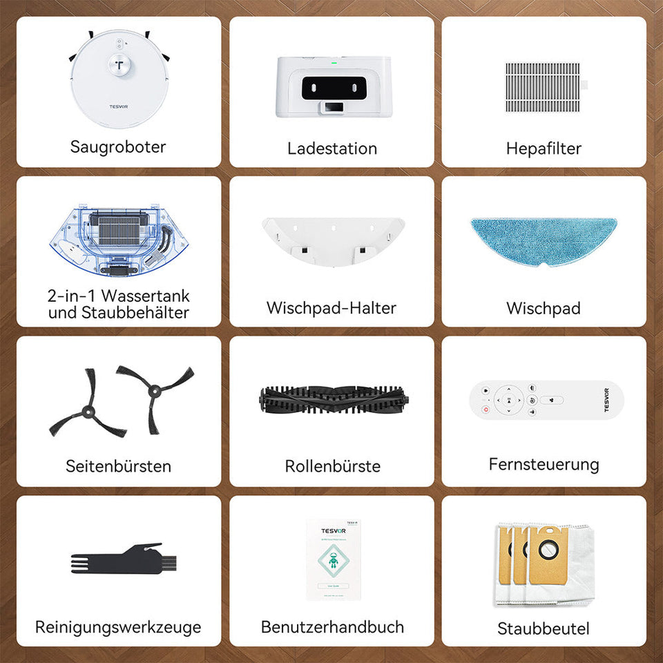 Tesvor S8 Max - Saug und Wischroboter