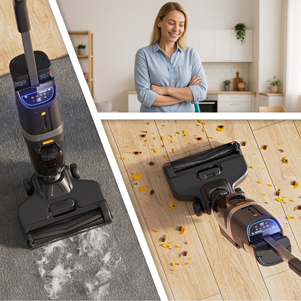 Lazurec L5  –  Der kabellose Nass-Trocken-Sauger, der dein Zuhause neu definiert