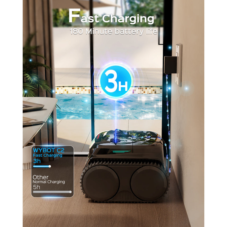 Wybotics Wybot C2 - Poolroboter Akku