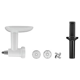 Küchenmaschine KitchenAid 5K45SSEWH weiß mit Zubehör