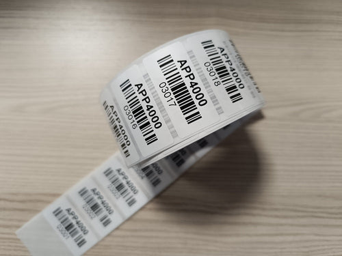 1000 Stück APP4000 Barcode Etiketten 3001-4000 für Fluke Gossen Beha Benning