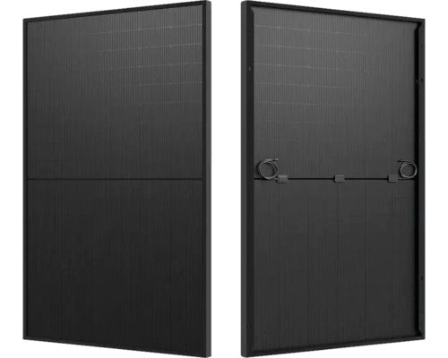 Balkonkraftwerk Set, JaSolar 2x PV-Module Bifacial Double Glas 430-455, Growatt Wechselrichter, 5m Kabel