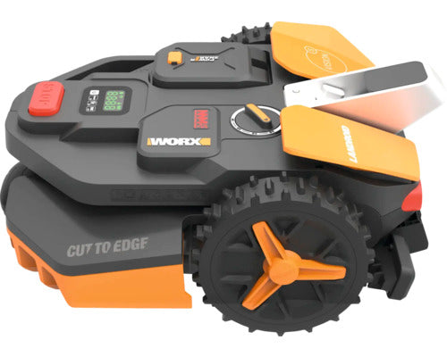 Mähroboter WORX 20V Landroid Vision S250 für bis zu 250m² ohne Begrenzungsdraht, inkl. 2Ah Akku und Ladestation