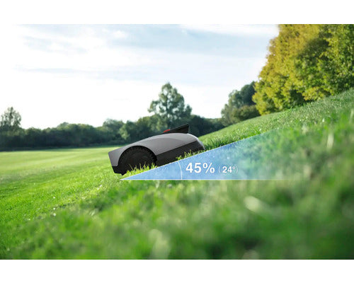 Mähroboter ECOVACS GOAT O1200, 22cm/1200 m², ohne Begrenzungsdraht mit GPS-RTK Technologie inkl. RTK Referenz-Station (5m Kabel) kompatibel mit SMART HOME by hornbach