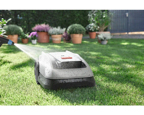 Mähroboter ECOVACS GOAT O1200, 22cm/1200 m², ohne Begrenzungsdraht mit GPS-RTK Technologie inkl. RTK Referenz-Station (5m Kabel) kompatibel mit SMART HOME by hornbach