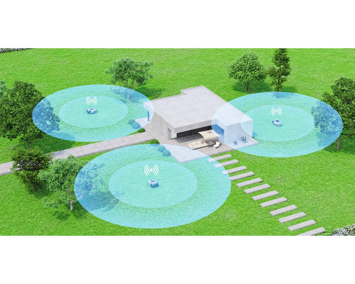 Mähroboter Dreame A1 Pro, 22cm/2000 m² mit App, ohne Begrenzungsdraht mit OmniSense™-Technologie und Intuitivem Bereichsmanagement - Kompatibel mit SMART HOME by hornbach