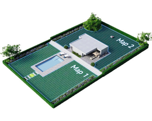 Mähroboter Dreame A1 Pro, 22cm/2000 m² mit App, ohne Begrenzungsdraht mit OmniSense™-Technologie und Intuitivem Bereichsmanagement - Kompatibel mit SMART HOME by hornbach