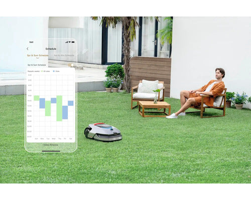 Mähroboter Dreame A2, 22cm/3000 m² mit App, ohne Begrenzungsdraht mit OmniSense™-Technologie und Intuitivem Bereichsmanagement - Kompatibel mit SMART HOME by hornbach