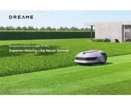 Mähroboter Dreame A1 Pro, 22cm/2000 m² mit App, ohne Begrenzungsdraht mit OmniSense™-Technologie und Intuitivem Bereichsmanagement - Kompatibel mit SMART HOME by hornbach