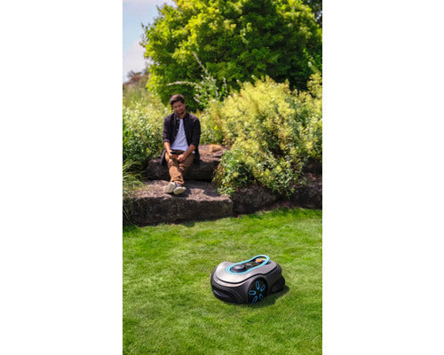 Mähroboter GARDENA smart SILENO free 600 für bis zu 600 m² ohne Begrenzungsdraht (GPS-RTK Technologie) mit LONA Funktion kompatibel mit SMART HOME by hornbach
