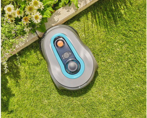 Mähroboter GARDENA smart SILENO free 600 für bis zu 600 m² ohne Begrenzungsdraht (GPS-RTK Technologie) mit LONA Funktion kompatibel mit SMART HOME by hornbach