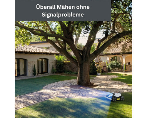 Mähroboter Mammotion Luba Mini AWD 1500, ohne Begrenzungsdraht für bis zu 1500m²