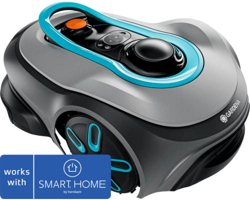 Mähroboter GARDENA smart SILENO free 600 für bis zu 600 m² ohne Begrenzungsdraht (GPS-RTK Technologie) mit LONA Funktion kompatibel mit SMART HOME by hornbach