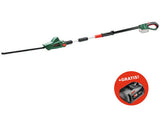 Akku-Teleskop-Heckenschere Universal HedgePole BOSCH 18 V + GRATIS Zugabeartikel Ersatzakku PBA 18V Li-Ion (2,5Ah)