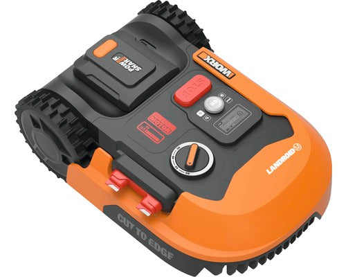 WORX 20V Akku-Mähroboter Landroid M500 Plus 18cm/500 m² mit App, IPX4 WR165E, inkl. Installationsmaterial