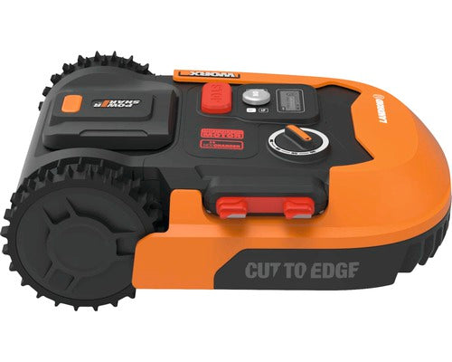 WORX 20V Akku-Mähroboter Landroid M500 Plus 18cm/500 m² mit App, IPX4 WR165E, inkl. Installationsmaterial