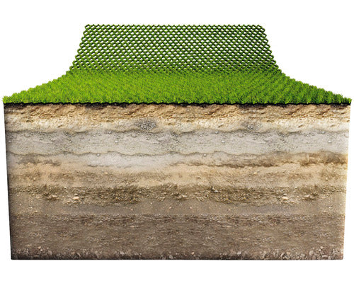 Hybrid-Gras für Mähroboter, 1x1m für Hänge oder Ladestationen