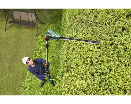 Akku-Teleskop-Heckenschere Universal HedgePole BOSCH 18 V + GRATIS Zugabeartikel Ersatzakku PBA 18V Li-Ion (2,5Ah)