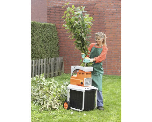 Elektro-Leisehäcksler ATIKA ALF 2800, ohne Stopfer