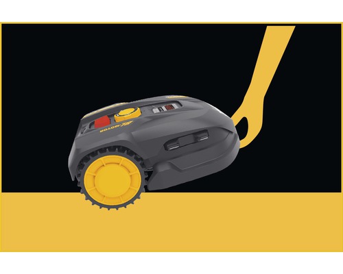 Landxcape 20V Akku-Mähroboter 16cm/400m² LX796 inkl. 1 x 2Ah Akku und Ladestation