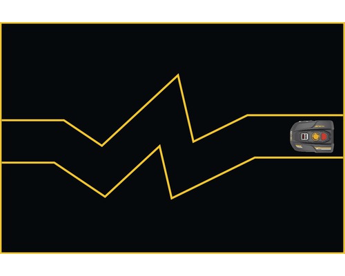 Landxcape 20V Akku-Mähroboter 16cm/400m² LX796 inkl. 1 x 2Ah Akku und Ladestation