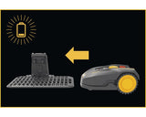 Landxcape 20V Akku-Mähroboter 16cm/400m² LX796 inkl. 1 x 2Ah Akku und Ladestation