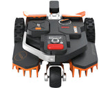 Akku-Mähroboter WORX 20V Landroid Vision M600 18cm/600m² inkl. 2Ah Akku und Ladestation, AI Rasenmäher Roboter ohne Begrenzungskabel (WLAN & Bluetooth, aktive Hindernisvermeidung mit KI-Technologie, Igelschutz)