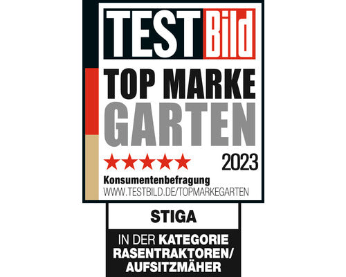 Rasentraktor STIGA Estate 384 M, 5,8 kW, Heckauswurf