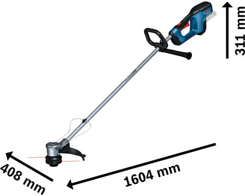 Akku-Rasentrimmer Bosch Professional GRT 18V-33, ohne Akku und Ladegerät