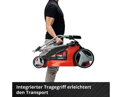 Akku Rasenmäher EINHELL Power-X-Change GE-CM 43 Li M inkl.Mulchkit 2x18V (36V)/4 Ah Akkus und 2 Ladegeräte