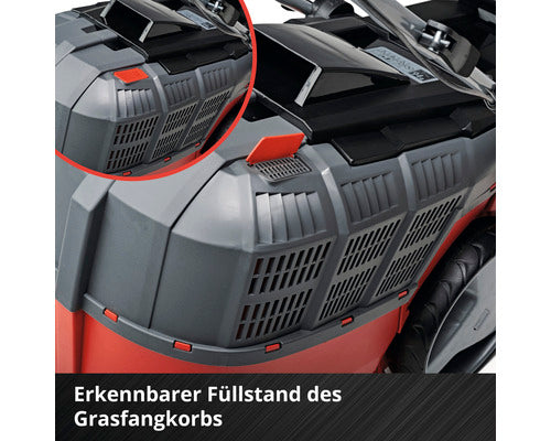 Akku Rasenmäher EINHELL Power-X-Change GE-CM 43 Li M inkl.Mulchkit 2x18V (36V)/4 Ah Akkus und 2 Ladegeräte