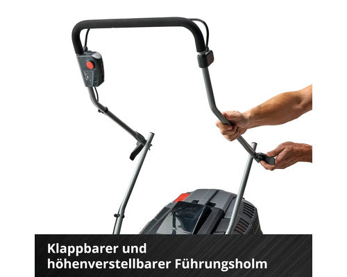 Akku Rasenmäher EINHELL Power-X-Change GE-CM 43 Li M inkl.Mulchkit 2x18V (36V)/4 Ah Akkus und 2 Ladegeräte