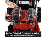 Akku Rasenmäher Einhell Power-X-Change GP-CM 36/47 S HW 2x18V Li inkl. 4 Akkus 18V, 4 Ah und 2 Ladegeräte