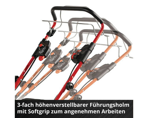 Akku Rasenmäher Einhell Power-X-Change GP-CM 36/47 S HW 2x18V Li inkl. 4 Akkus 18V, 4 Ah und 2 Ladegeräte