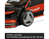 Akku Rasenmäher Einhell Power-X-Change GP-CM 36/47 S HW 2x18V Li inkl. 4 Akkus 18V, 4 Ah und 2 Ladegeräte